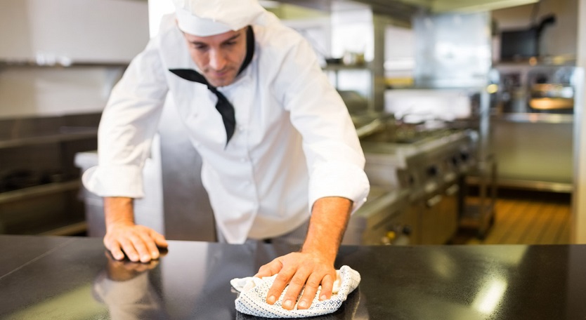 commercial kitchen cleaning